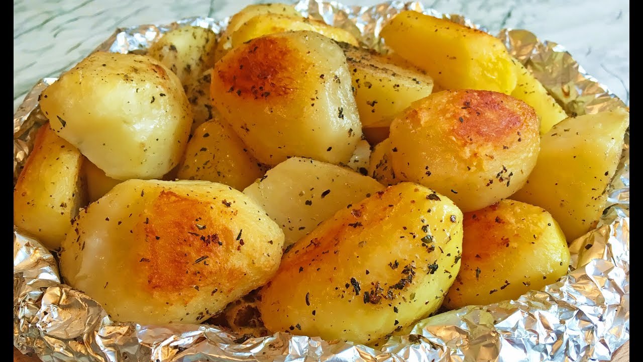 Картофель в духовке по-гречески