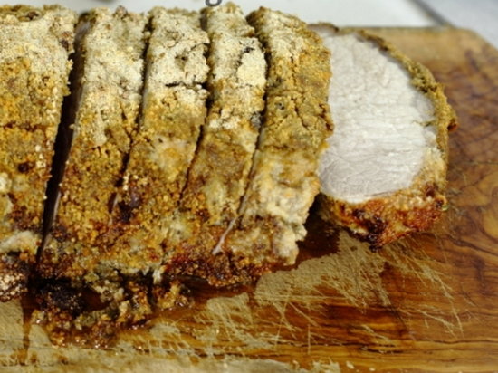 Свинина, запечённая под хлебной корочкой (рецепт)
