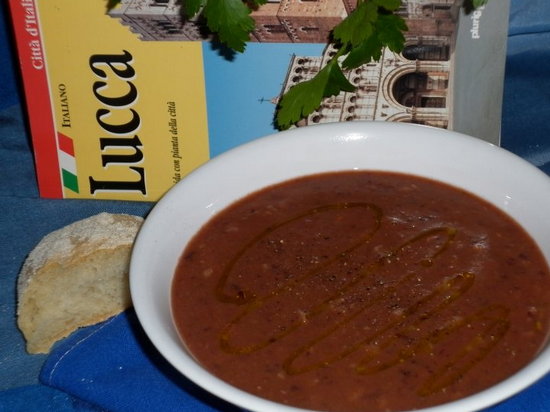 Полбовый суп из города Лукка ( рецепт)