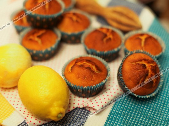 Лимонные кексы-печенья (рецепт)