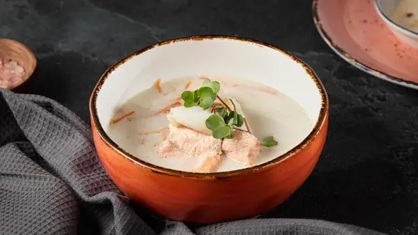 Сливочный суп с лососем: классический рецепт