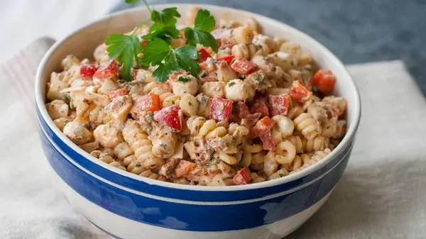 Паста с красной рыбой: рецепт на скорую руку