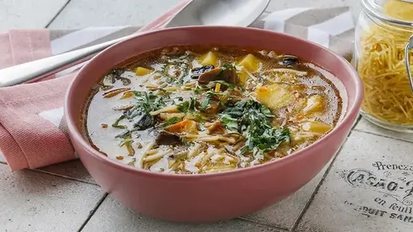 Грибной суп с вермишелью: рецепт любимого блюда