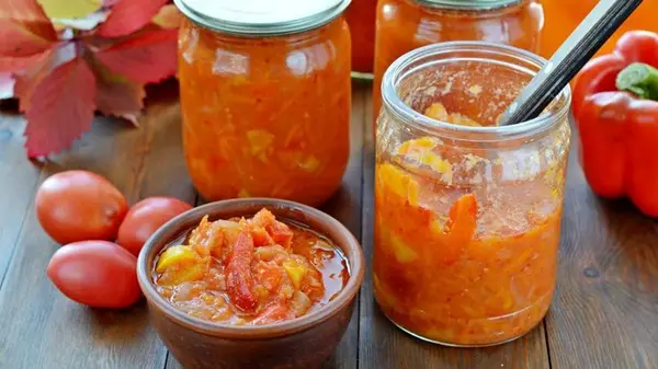 Классическое лечо из болгарского перца и помидоров