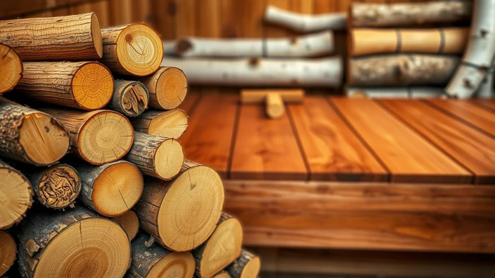 материалы из дерева