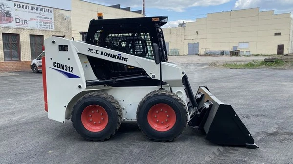 Надежный и мощный мини-погрузчик Lonking CDM312
