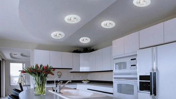Встраиваемые светильники: конструкция и преимущества