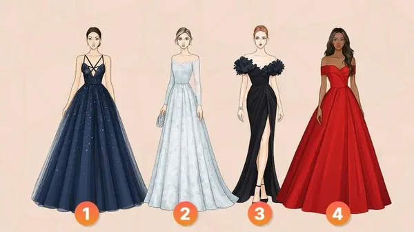 Какое платье вы бы примерили: этот тест раскроет вашу личность с точностью до мелочей