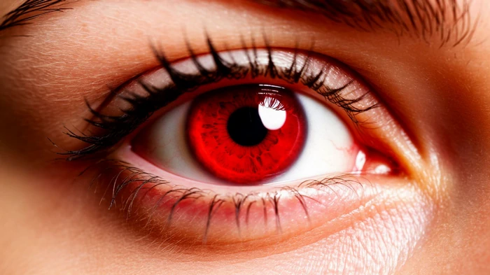 красный глаз