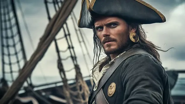 Дело не в любви к украшениям: для чего на самом деле пираты носили серьгу в ухе