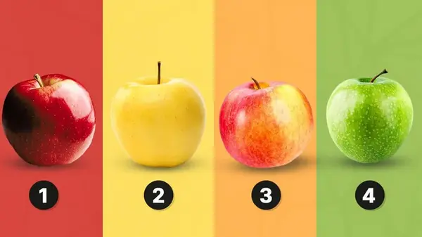 Какое яблоко вы бы купили и съели: удивительно точный тест на уровень интеллекта