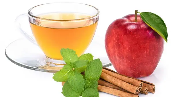 Полезно для желудка: рецепт мятно-яблочного чая