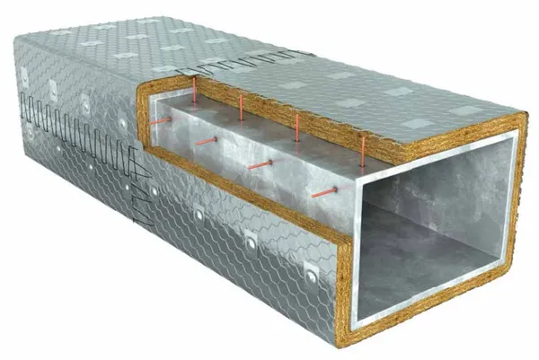 базальтовые маты для огнезащиты воздуховодов