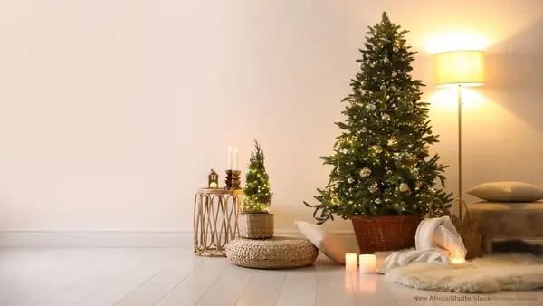 Правило спирали и вертикали: как вешать гирлянду, чтобы елка светилась изнутри