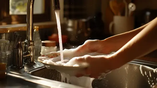 Как правильно вручную мыть посуду: действенные советы