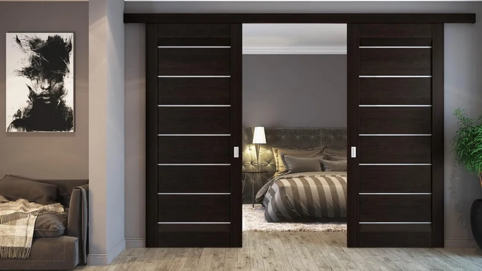 межкомнатные двери распашные двустворчатые