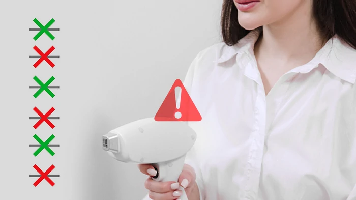 что нельзя делать, если вы в курсе лазерной эпиляции