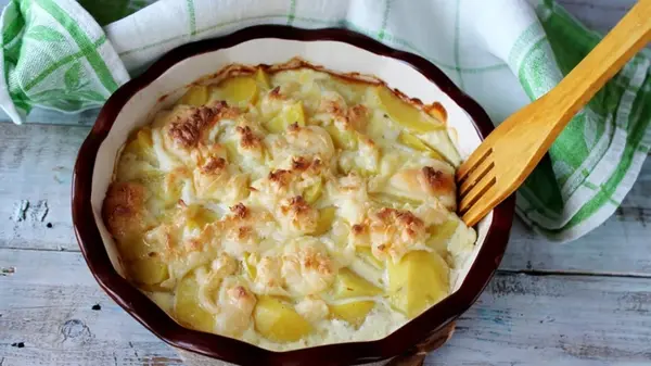 Картофельная запеканка со свининой и плавленым сыром: рецепт вкусного блюда