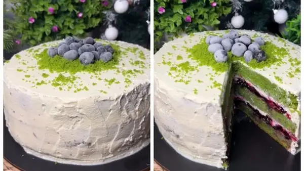 Рецепт шпинатного торта с ягодной начинкой: вы такого еще не ели