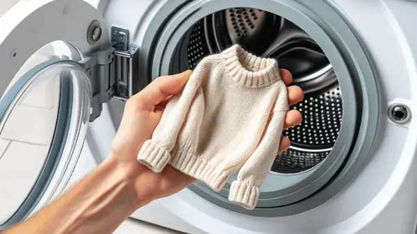 Шерстяной свитер сел после стирки: как его спасти