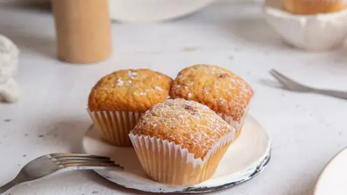 Идеальные лимонные кексы для тех, кто не любит возиться на кухне