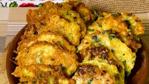 Хрустящие цибульники — рецепт простого украинского блюда