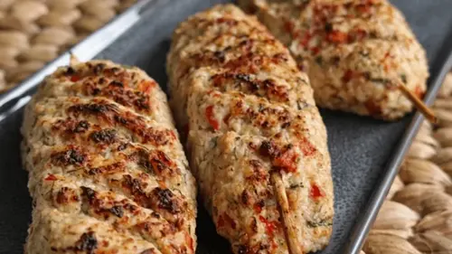 Люля-кебаб в мультипечи — простой рецепт сочного блюда