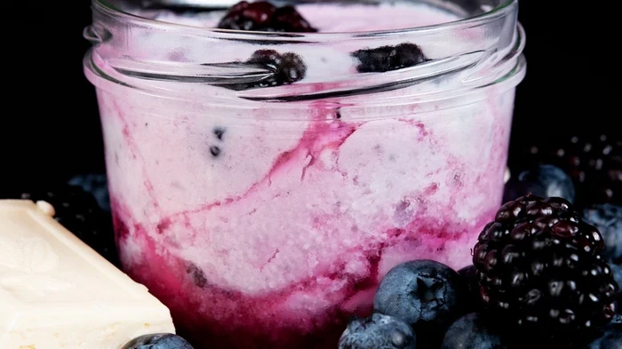 Как приготовить суфле из кефира и замороженных ягод