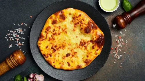 Как приготовить хачапури с творогом и сыром на сковороде