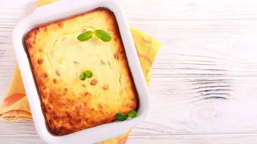 Творожная запеканка с рисом: рецепт десерта любимого с детства