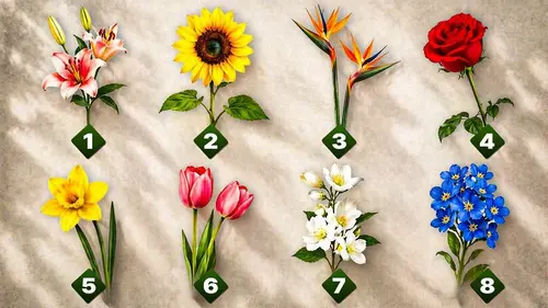Романтический тест личности: цветок расскажет, кто ваша идеальная вторая половинка
