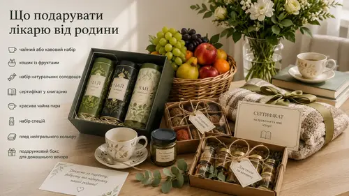 Що подарувати лікарю від родини