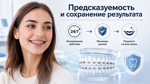 преимущества брекетов