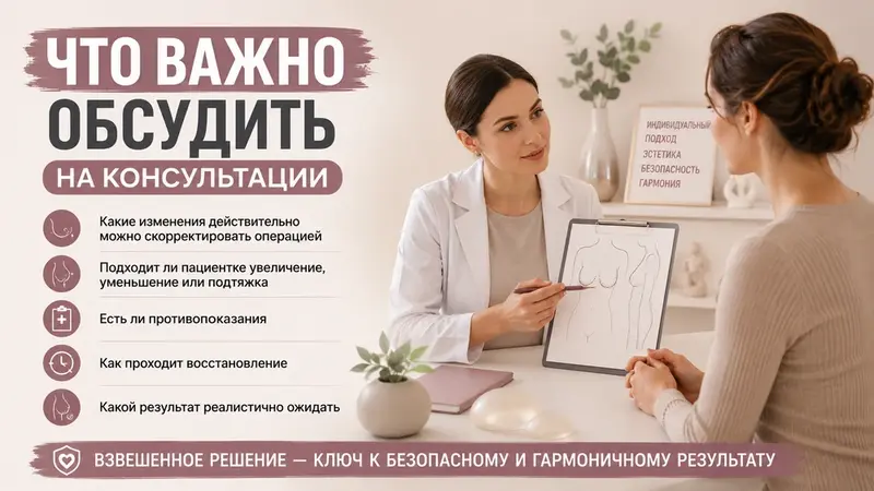 Что важно обсудить на консультации