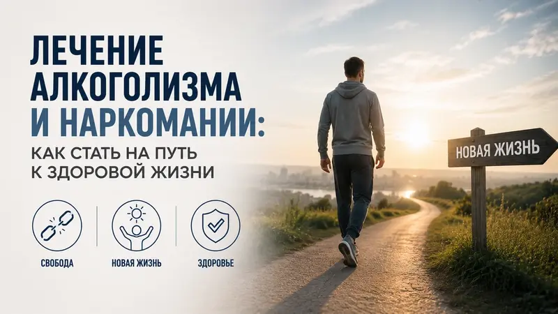 Лечение алкоголизма и наркомании: как стать на путь к здоровой жизни
