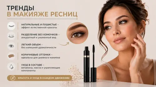 Тренды в макияже ресниц