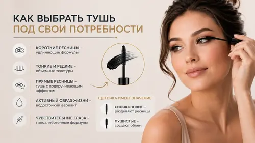 Как выбрать тушь под свои потребности
