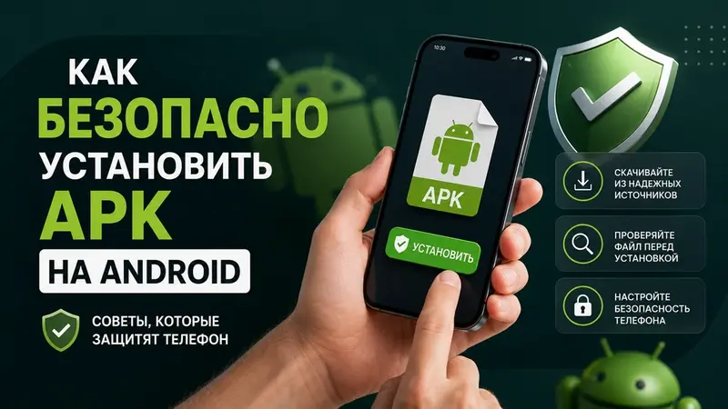 Как безопасно установить APK на Android: советы, которые защитят телефон