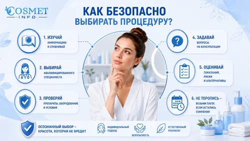 Как безопаснее подходить к выбору процедуры