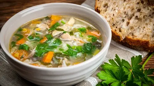 Суп куриный с яйцом: очень простой рецепт