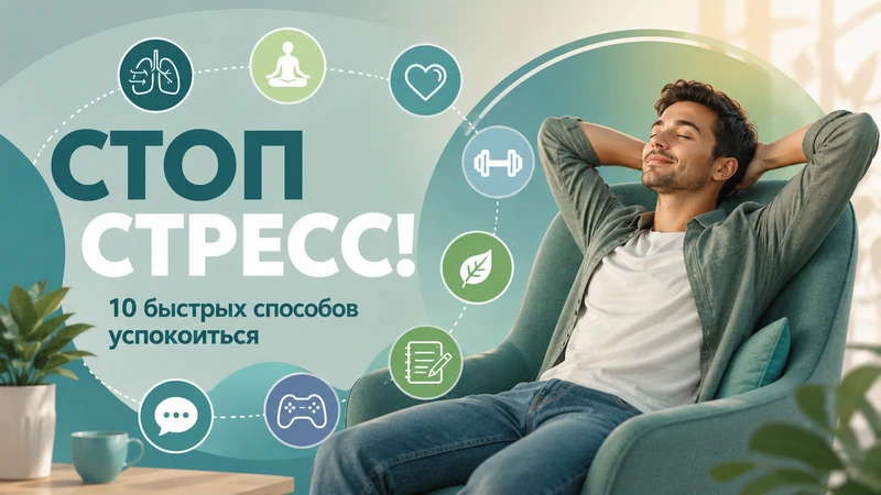 Стоп стресс! 10 быстрых способов успокоиться и понять, когда пора к психологу