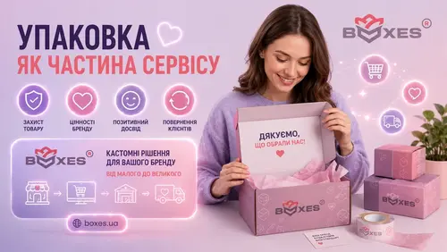 Упаковка як частина сервісу