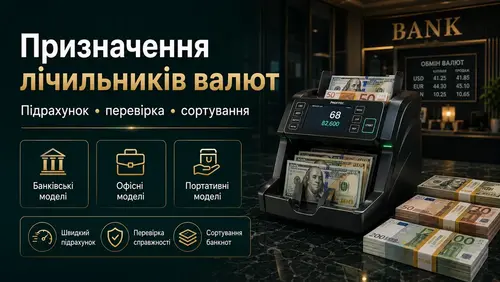 Призначення лічильників валют
