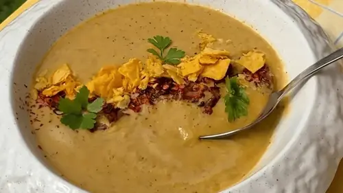 Сливочный кукурузный суп с беконом: простой рецепт вкусного блюда