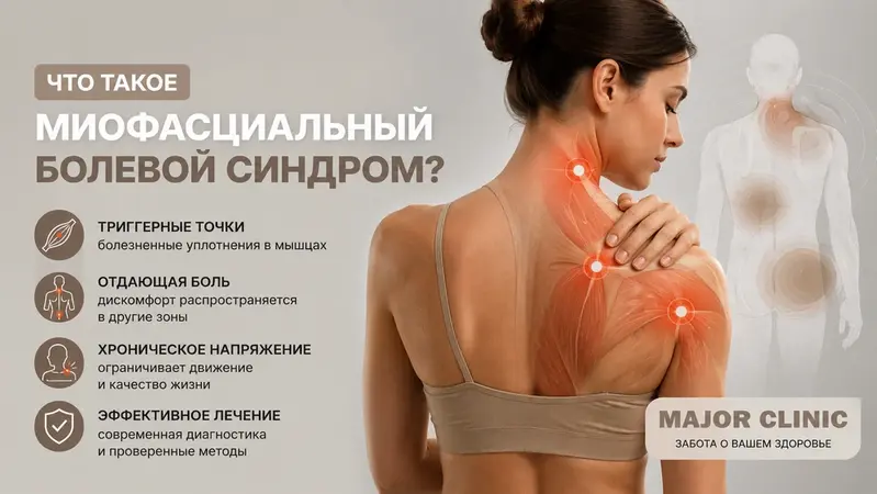Что такое миофасциальный болевой синдром?
