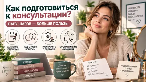 Как подготовиться к консультации