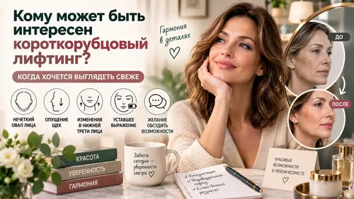 Кому может быть интересен короткорубцовый лифтинг