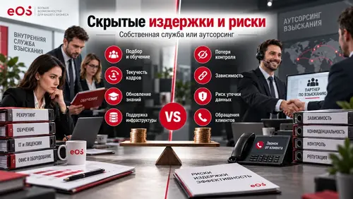 Скрытые издержки и риски обоих подходов взыскания долгов