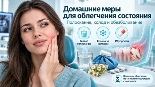 Домашние меры для облегчения зубной боли