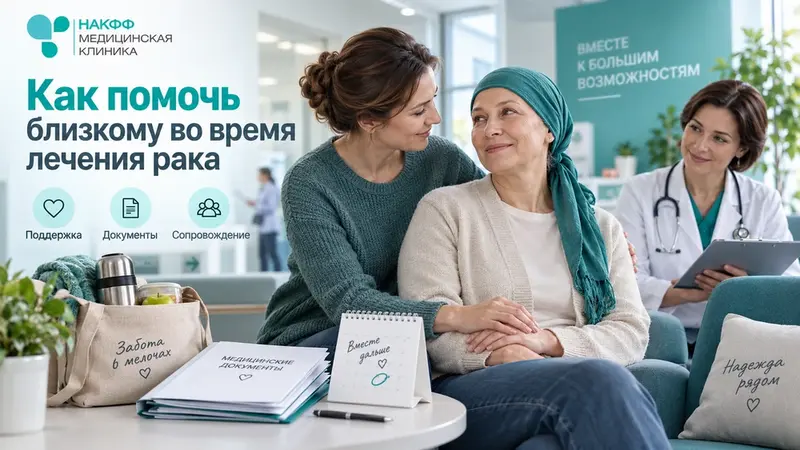Как помочь близкому во время лечения рака
